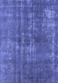 Oriental Blue Industrial Rug, urb2231blu