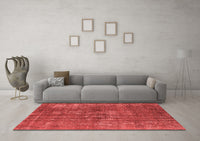 Machine Washable Oriental Red Industrial Rug, wshurb2231red