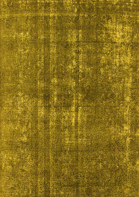 Oriental Yellow Industrial Rug, urb2231yw