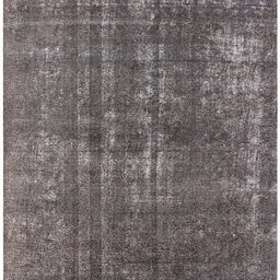 Square Mid-Century Modern Purple Oriental Rug, urb2231