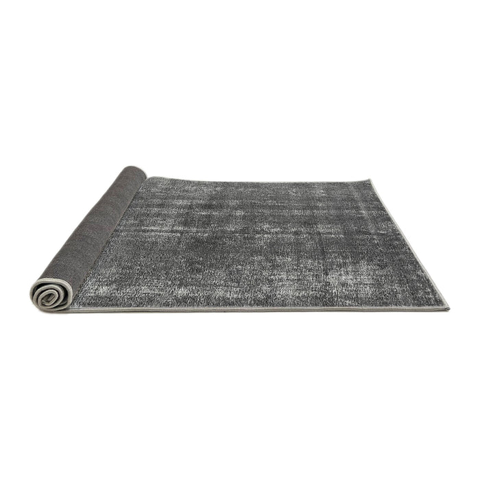 Sideview of Oriental Gray Industrial Rug, urb2231gry