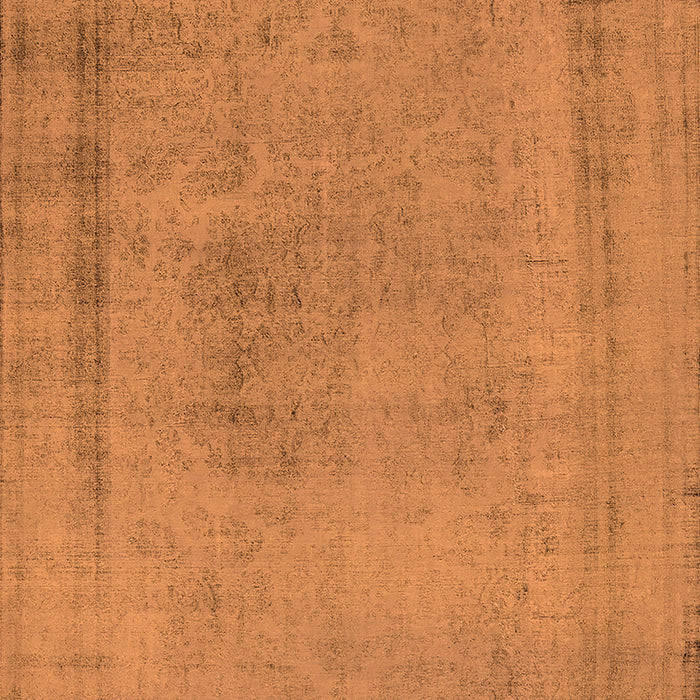 Machine Washable Oriental Orange Industrial Area Rugs, wshurb2232org