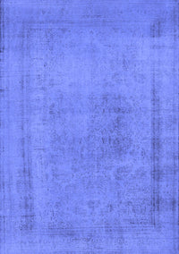 Oriental Blue Industrial Rug, urb2232blu