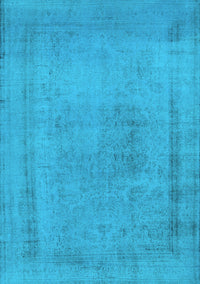 Oriental Light Blue Industrial Rug, urb2232lblu