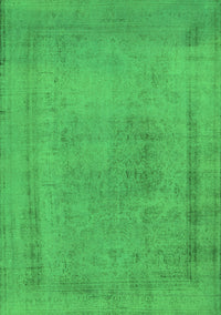 Oriental Green Industrial Rug, urb2232grn