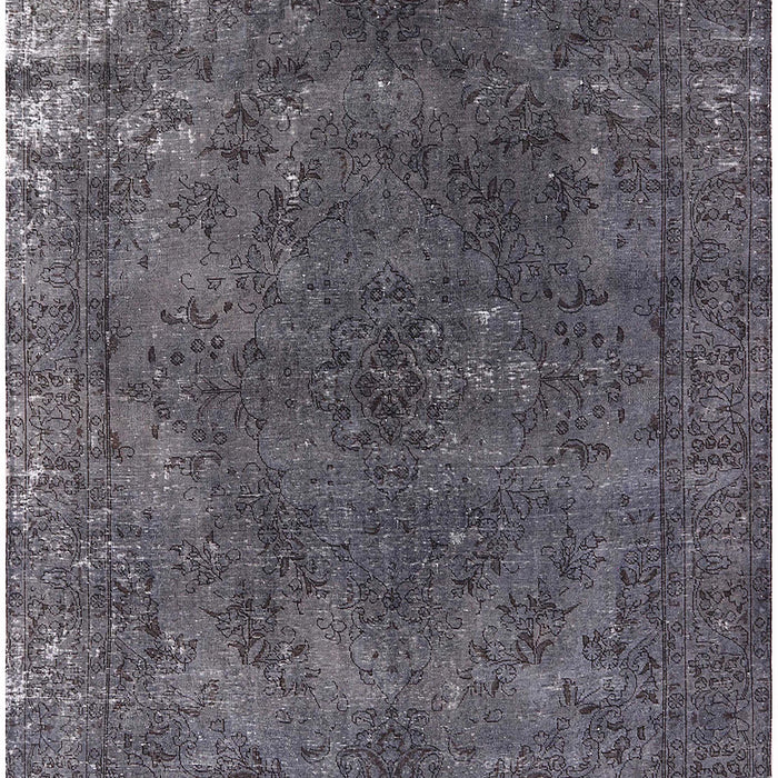 Mid-Century Modern Gray Oriental Rug, urb2233