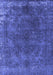 Oriental Blue Industrial Rug, urb2233blu