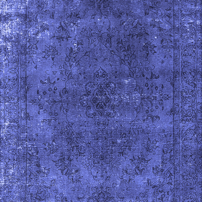 Oriental Blue Industrial Rug, urb2233blu