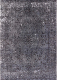 Machine Washable Industrial Modern Gray Rug, wshurb2233