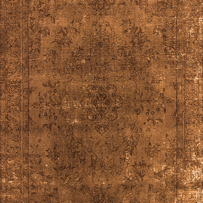 Oriental Orange Industrial Rug, urb2233org