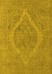 Oriental Yellow Industrial Rug, urb2234yw