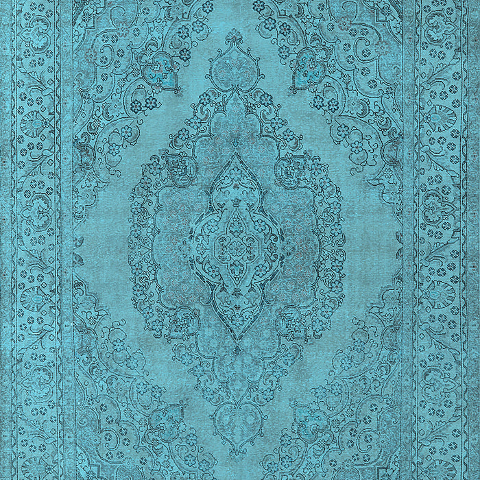 Oriental Light Blue Industrial Rug, urb2234lblu