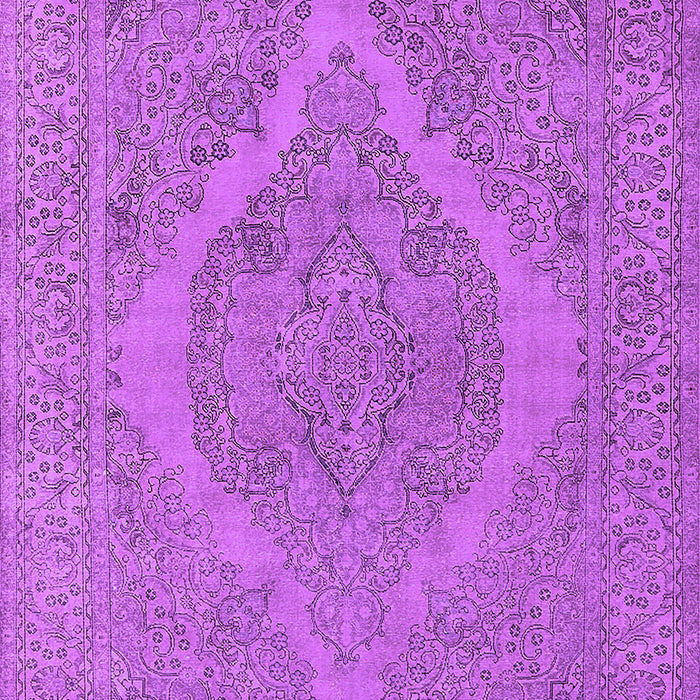 Machine Washable Oriental Purple Industrial Area Rugs, wshurb2234pur