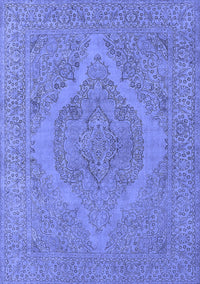 Oriental Blue Industrial Rug, urb2234blu