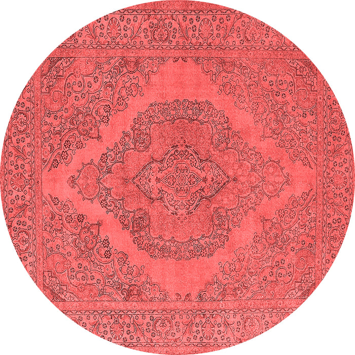 Machine Washable Oriental Red Industrial Rug, wshurb2234red