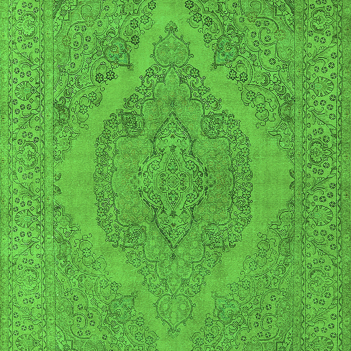 Oriental Green Industrial Rug, urb2234grn
