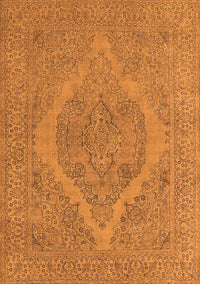 Oriental Orange Industrial Rug, urb2234org