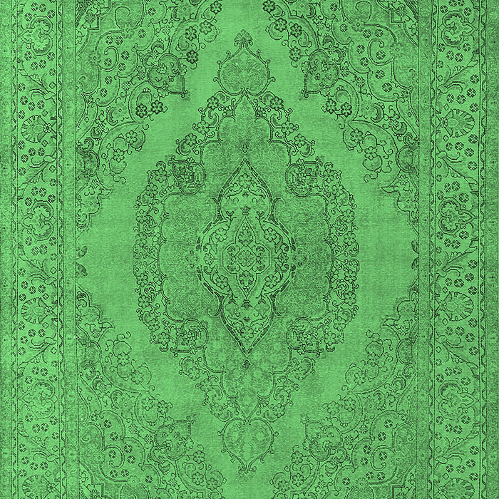 Oriental Emerald Green Industrial Rug, urb2234emgrn