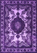 Machine Washable Oriental Purple Industrial Area Rugs, wshurb2235pur