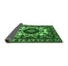 Sideview of Oriental Green Industrial Rug, urb2235grn