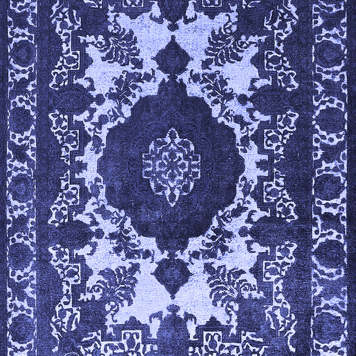 Oriental Blue Industrial Rug, urb2235blu