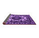 Sideview of Oriental Purple Industrial Rug, urb2235pur