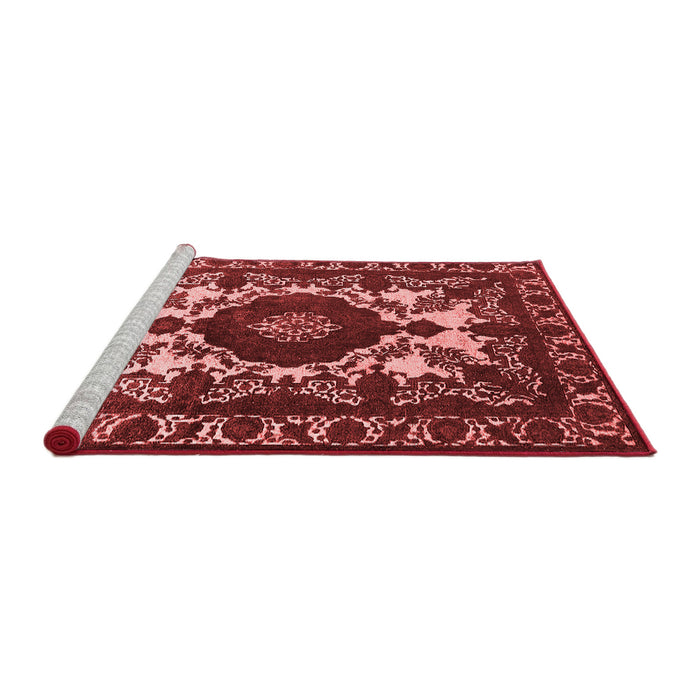 Industrial Red Washable Rugs
