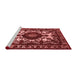 Industrial Red Washable Rugs