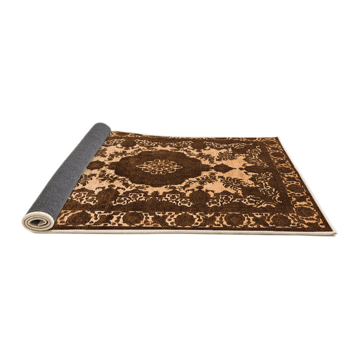 Sideview of Oriental Orange Industrial Rug, urb2235org