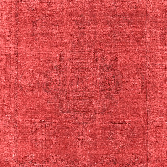 Machine Washable Oriental Red Industrial Rug, wshurb2236red