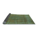 Sideview of Oriental Light Blue Industrial Rug, urb2236lblu