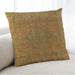 Lifestyle Image of Mid-Century Modern Urban Square Cinnamon Brown Throw Pillow, 18 inch by 18 inch, pwurb2236