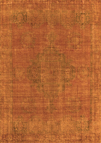 Oriental Orange Industrial Rug, urb2236org