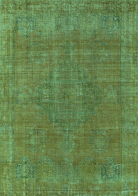 Oriental Turquoise Industrial Rug, urb2236turq