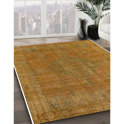 Machine Washable Industrial Modern Cinnamon Brown Rug in a Family Room, wshurb2236
