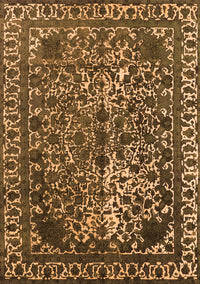 Oriental Orange Industrial Rug, urb2237org