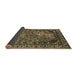 Sideview of Oriental Brown Industrial Rug, urb2237brn