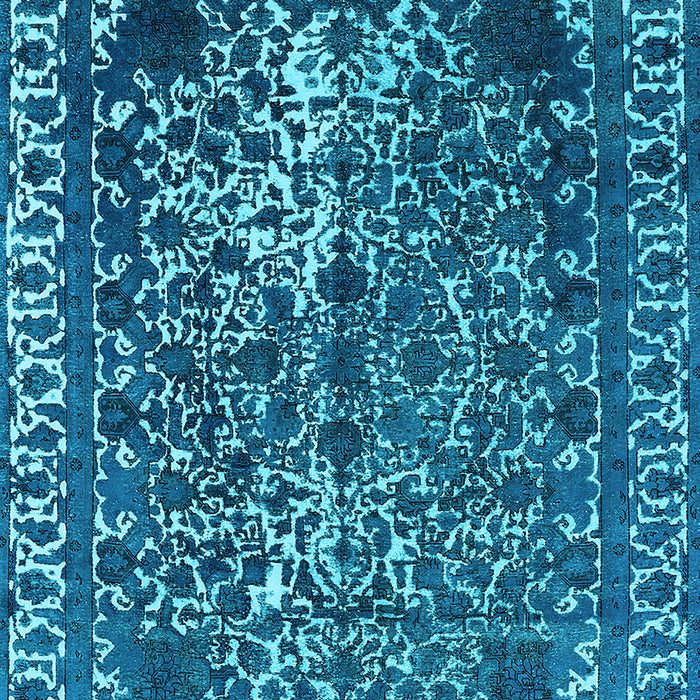 Oriental Light Blue Industrial Rug, urb2237lblu