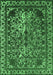 Oriental Emerald Green Industrial Rug, urb2237emgrn