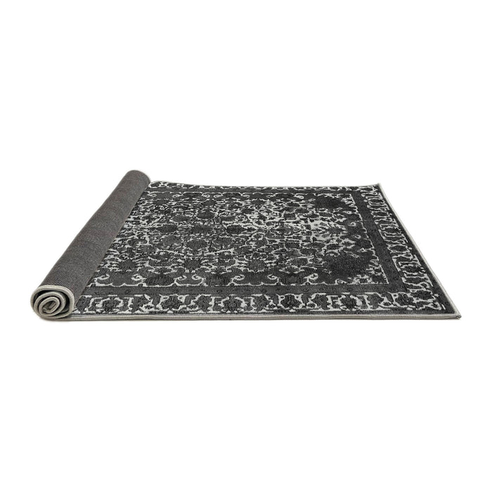 Sideview of Oriental Gray Industrial Rug, urb2237gry