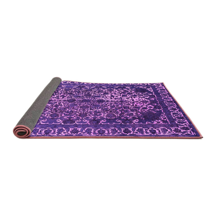 Sideview of Oriental Pink Industrial Rug, urb2237pnk