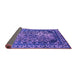 Sideview of Oriental Purple Industrial Rug, urb2237pur