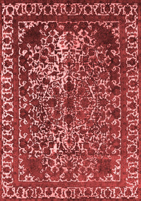 Oriental Red Industrial Rug, urb2237red