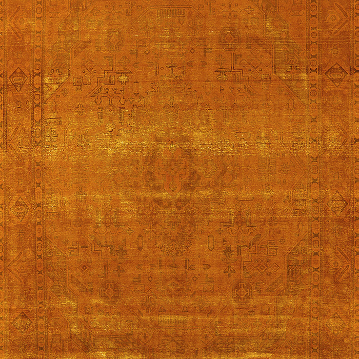 Oriental Yellow Industrial Rug, urb2238yw