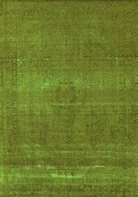 Oriental Green Industrial Rug, urb2238grn