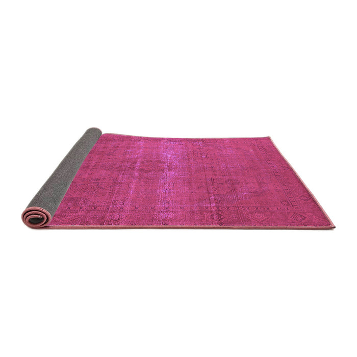 Sideview of Oriental Purple Industrial Rug, urb2238pur