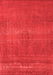 Oriental Red Industrial Area Rugs