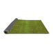 Sideview of Oriental Green Industrial Rug, urb2238grn