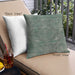 Front View of Mid-Century Modern Urban Square Green Throw Pillow, 18 inch by 18 inch, pwurb2240