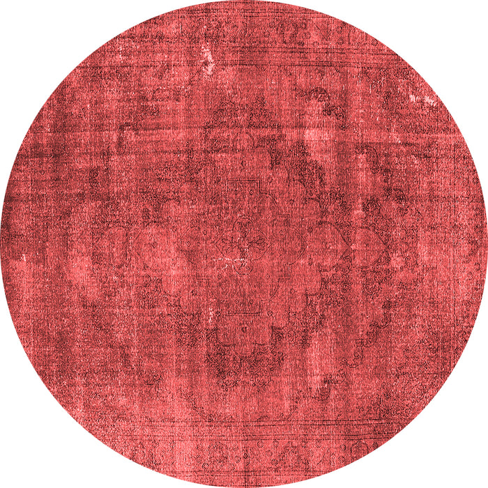 Machine Washable Oriental Red Industrial Rug, wshurb2240red